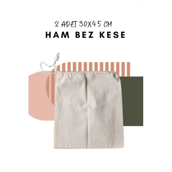 2'li Ham Bez Kese-Torba-Organizer