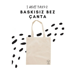 Baskısız Bez Çanta